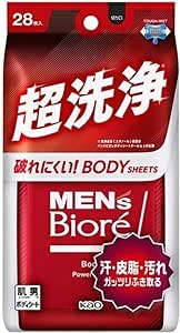 メンズビオレボディシート　超洗浄タイプ　２８枚