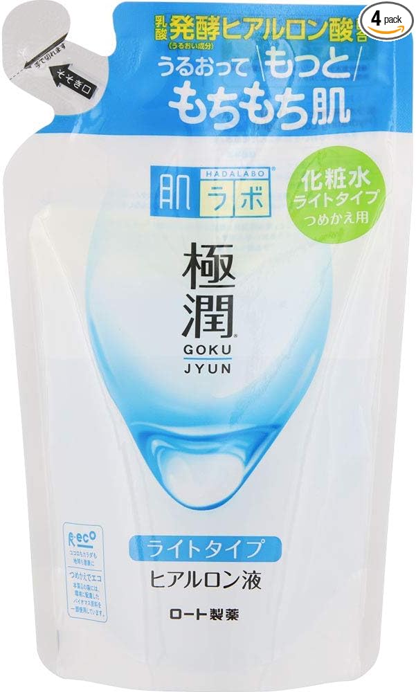 【ロート製薬】肌ラボ極潤ヒアルロン液ライトタイプ　つめかえ　１７０ｍｌ