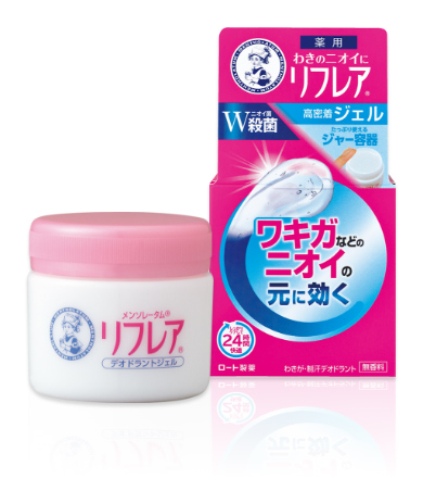 【ロート製薬】[医薬部外品]　メンソレータム リフレア デオドラントジェル　４８ｇ