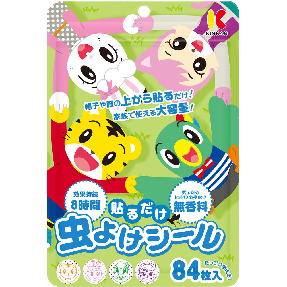 【金冠堂】キンカン虫よけシールS 　８４枚