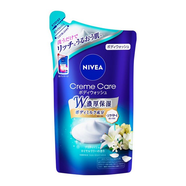 ニベア　クリームケア　ボディウォッシュ　ブリティッシュロイヤルリリーの香り　詰替３６０ｍｌ