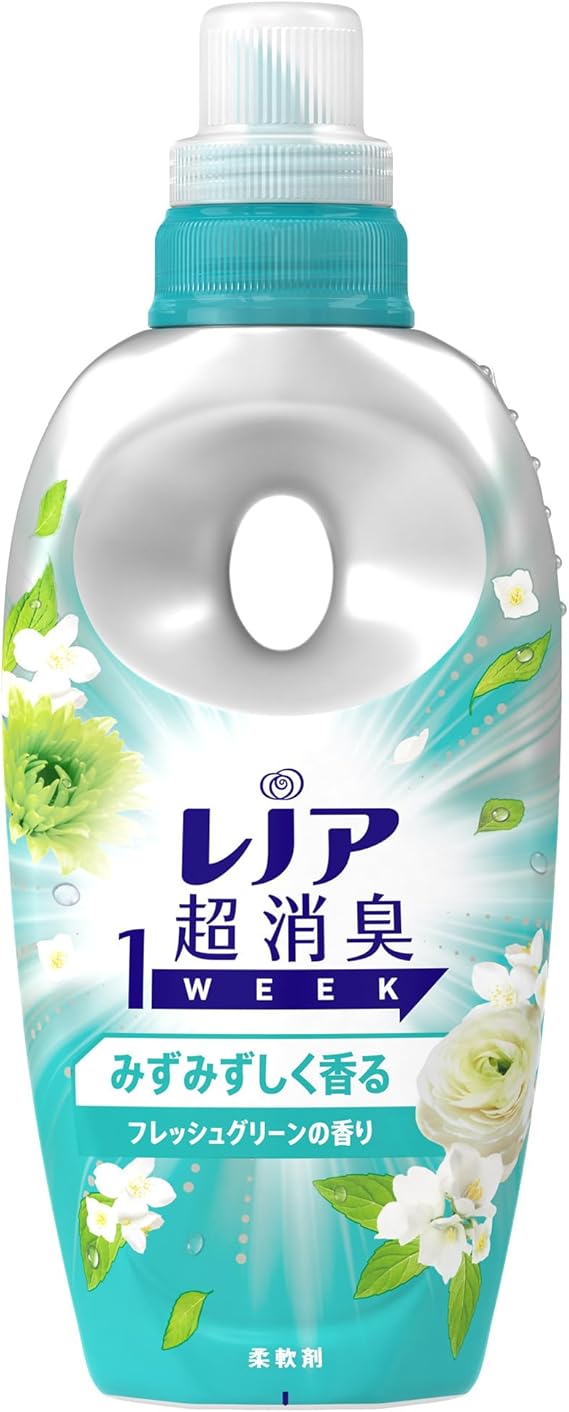 レノア超消臭１ｗｅｅｋみずみずしく香るフレッシュグリーンの香り本体　４９０ｍｌ