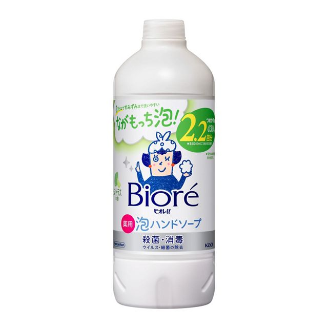 ビオレＵ泡ハンドソープ　シトラスの香り詰替４３０ｍｌ