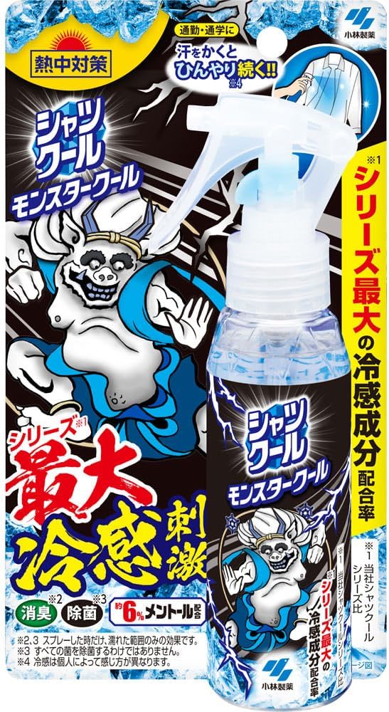 【小林製薬】　熱中対策 シャツクール モンスタークール　１００ｍｌ