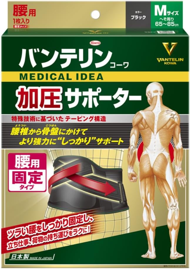 【興和】　バンテリンコーワ 加圧サポーター 腰用　Мサイズ