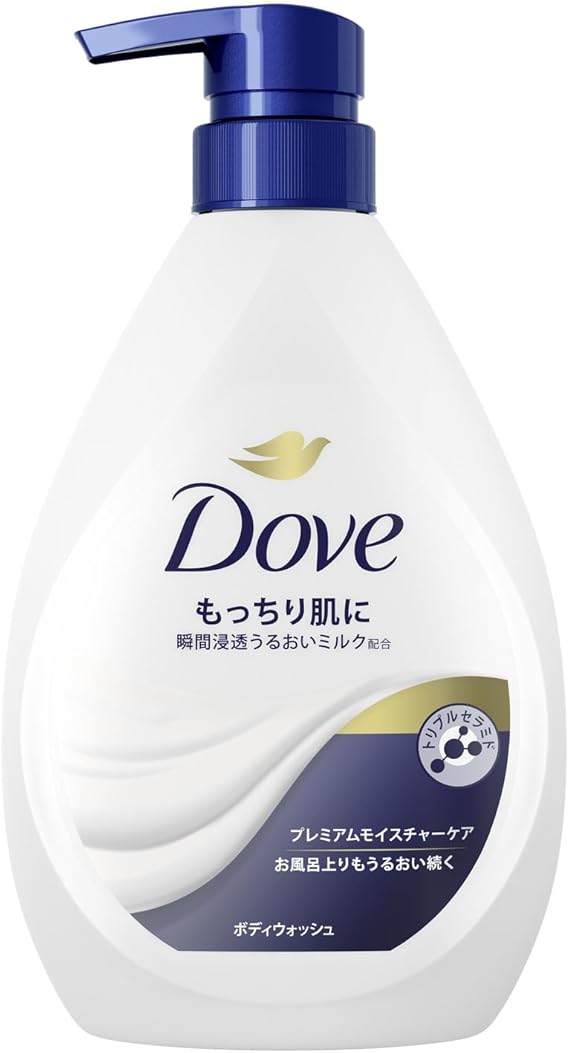 ダヴ　ボディウォッシュ　プレミアムモイスチャーケア　ポンプ　４７０ｇ