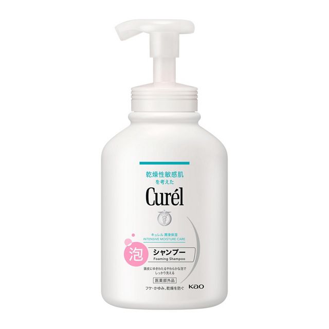 【花王】［医薬部外品］　キュレル　泡シャンプー　ポンプ　４８０ｍｌ