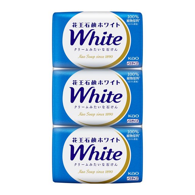 花王　ホワイト　バスサイズ１３０ｇ　３個入り