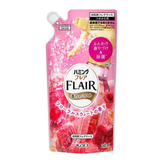 ハミングフレアフレグランスミストフローラル＆スウィート詰替　２４０ｍｌ