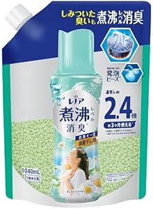 レノア煮沸消臭抗菌ビーズ　花とおひさまの香り詰替特大　1040ml