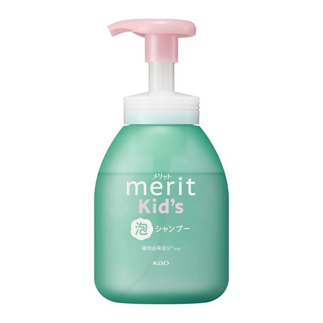 【花王】　メリットキッズ　泡で出てくるシャンプー　ポンプ　３３０ｍｌ