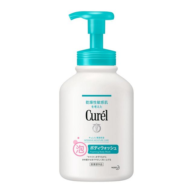 花王　キュレル　泡ボディウォッシュ　ポンプ　480ml