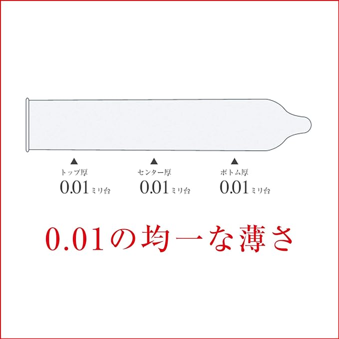 0.01の均一な厚さ