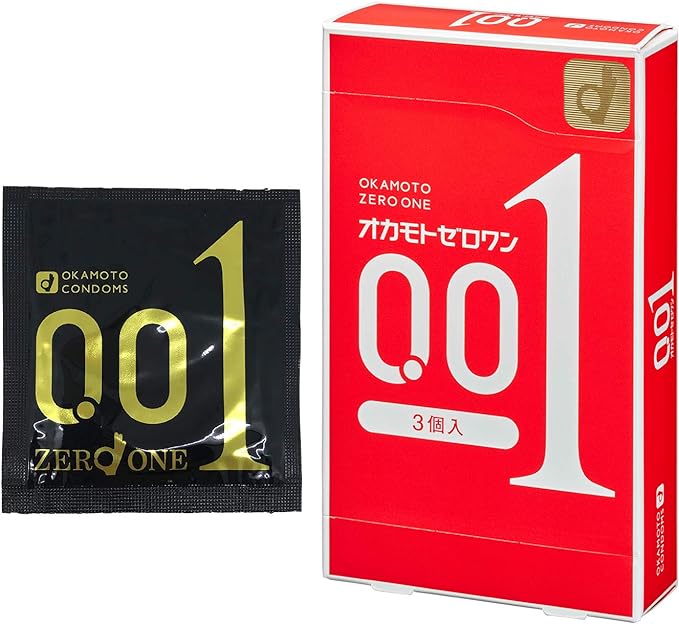 オカモトコンドームズ オカモトゼロワン0.01ミリ3個入り 単品