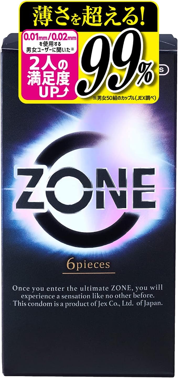 ジェクス コンドーム ZONE ゾーン 6個入