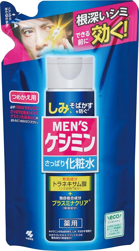 【小林製薬】 メンズケシミン さっぱり化粧水b つめかえ用 １４０ｍｌ