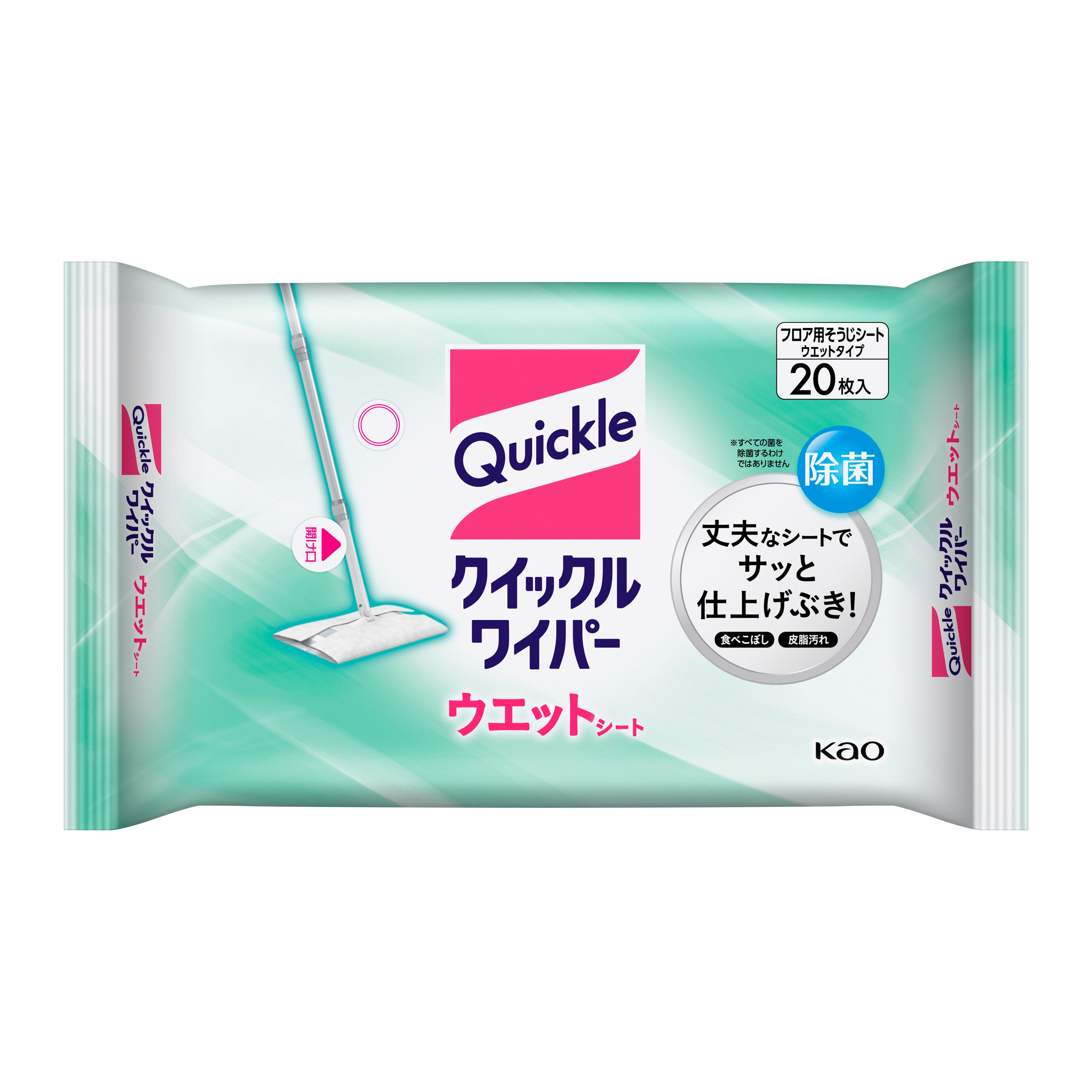 花王　クイックルワイパー　ウェットシート　２０枚