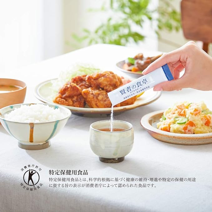 大塚製薬 賢者の食卓 ダブルサポート 粉末 6g×30包 ×3箱【特定保健用食品】の使用シーン