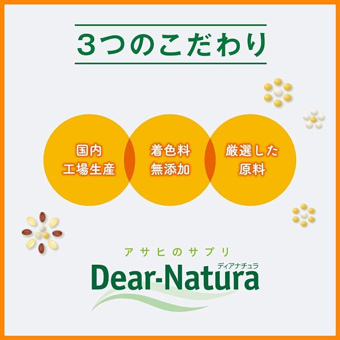 ディアナチュラ DHA with イチョウ葉 240粒 (60日分)の3つのこだわり