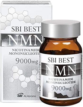 SBI BEST NMN (30日分 60粒) 9000mg エイジングケア NMNサプリ プレミアム サプリメント