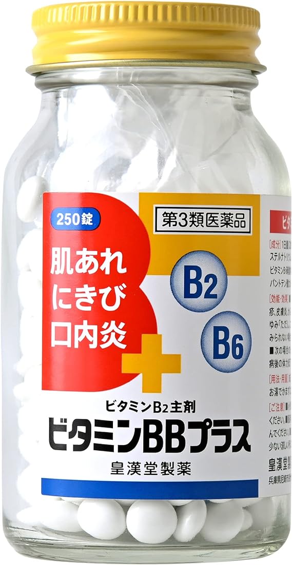 【第3類医薬品】 ビタミンBBプラス「クニヒロ」 250錠の本体