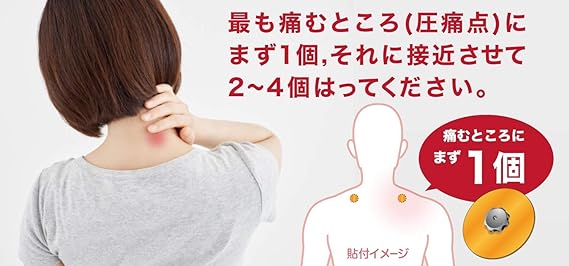 祐徳薬品工業 スポールバン(管理医療機器)30本を、痛むところにまず1個。