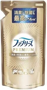 ファブＷ除菌＋消臭　プレミアム　無香料　詰替　　３２０ml